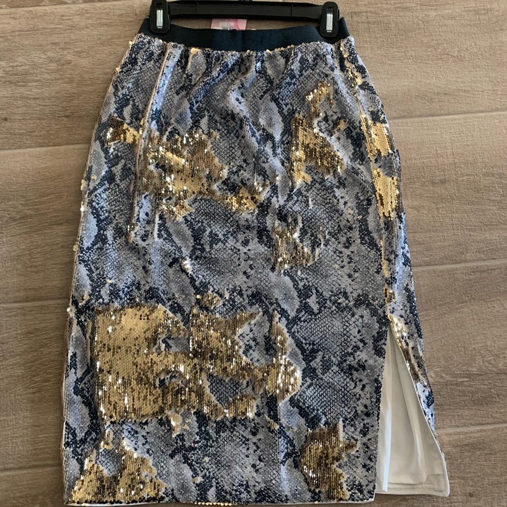 Ted Baker two way sequin skirt